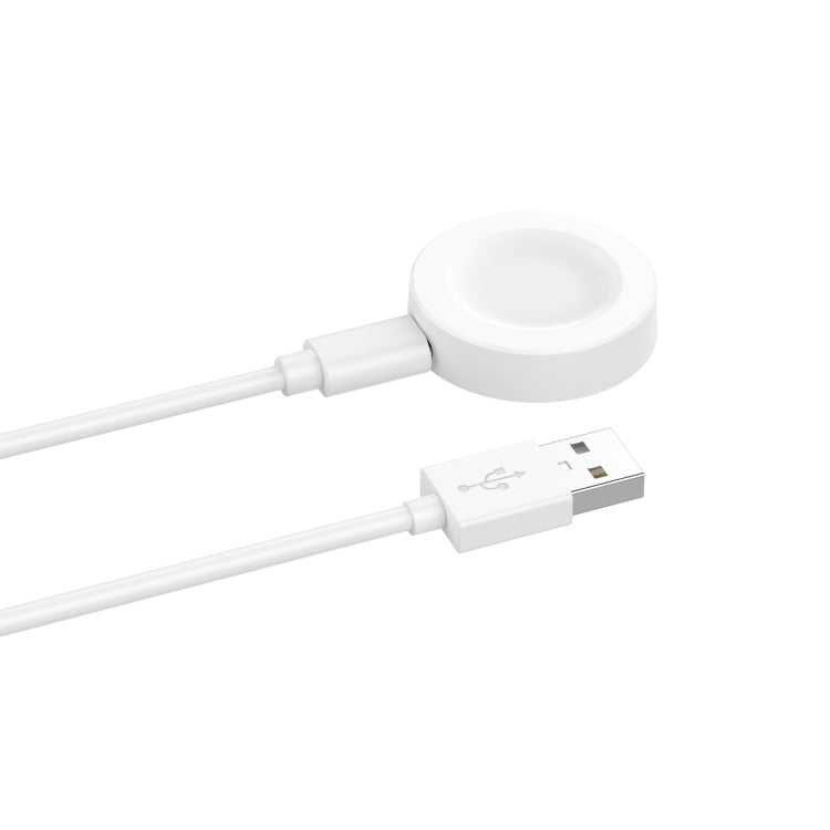 Smart Watch Magnetic Charging Cable, Length: 1m, Split Version(White) - Smart Wear by buy2fix | Online Shopping UK | buy2fix