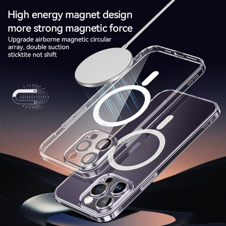 For iPhone 14 SULADA Jingpin Series All-inclusive Lens Electroplated TPU Phone Case(Black) - iPhone 14 Cases by SULADA | Online Shopping UK | buy2fix