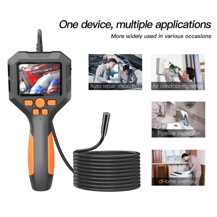 5.5mm P10 2.8 inch HD Handheld Endoscope with LCD Screen, Length:5m - Consumer Electronics by buy2fix | Online Shopping UK | buy2fix