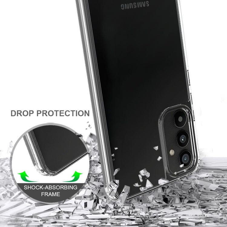 For Samsung Galaxy A34 5G Shockproof Scratchproof TPU + Acrylic Phone Case(Transparent) - Galaxy Phone Cases by buy2fix | Online Shopping UK | buy2fix