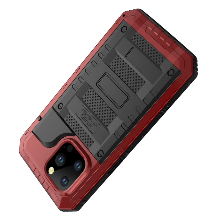 For iPhone 14 Pro Max RedPepper Wolf 360 Full Body Rugged Life Waterproof Phone Case(Red) - iPhone 14 Pro Max Cases by RedPepper | Online Shopping UK | buy2fix