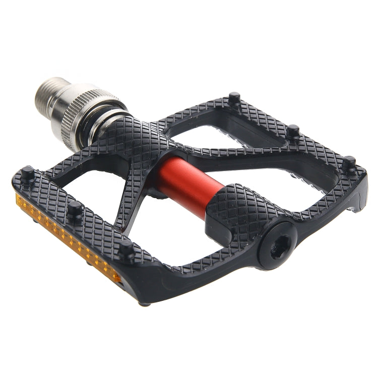 QR610 1 Pair Carbon Fiber Bicycle Quick Release Pedals(Red Axis) -  by buy2fix | Online Shopping UK | buy2fix