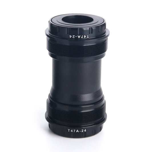 T47A24 Bottom Bracket Fits 68mm/73mm Width of Bicycle Frame(Black) - Bottom Brackets by buy2fix | Online Shopping UK | buy2fix