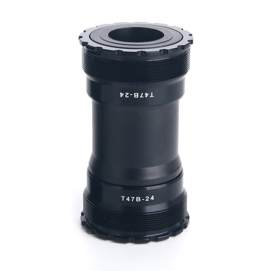 T47B24 Bottom Bracket Fits 86.5mm Width of Bicycle Frame(Black) - Bottom Brackets by buy2fix | Online Shopping UK | buy2fix