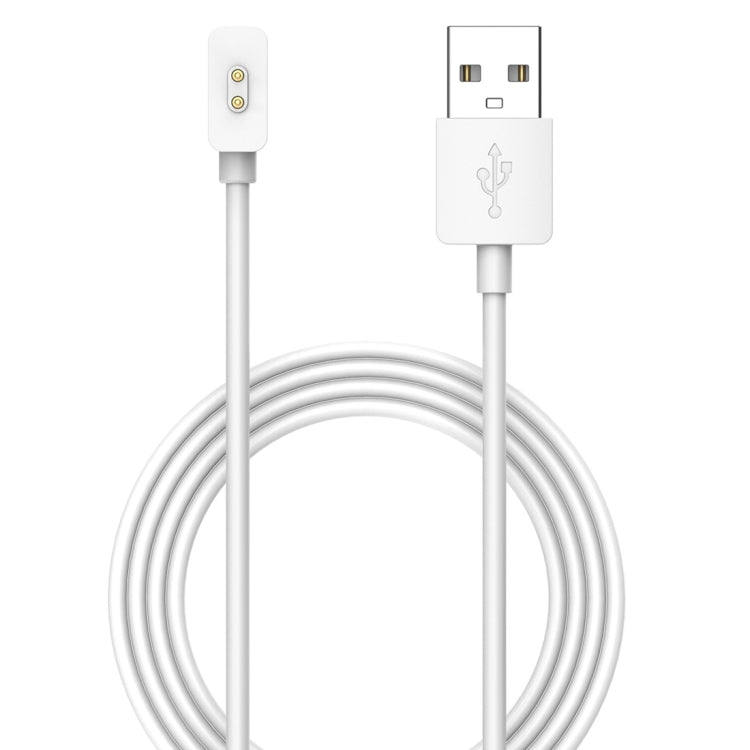 For Xiaomi Mi Band 8 Watch Magnetic Suction Charger USB Charging Cable, Length:60cm(White) - Charger by buy2fix | Online Shopping UK | buy2fix