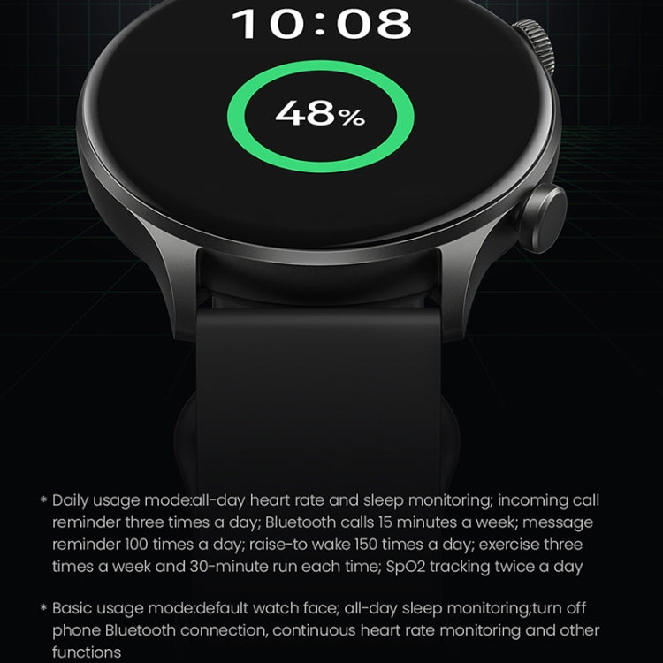 Original Xiaomi Youpin HAYLOU RT3 LS16 1.43 inch AMOLED Smart Watch Support Bluetooth Call / Health Monitoring(Silver) - Wearable Devices by Xiaomi | Online Shopping UK | buy2fix