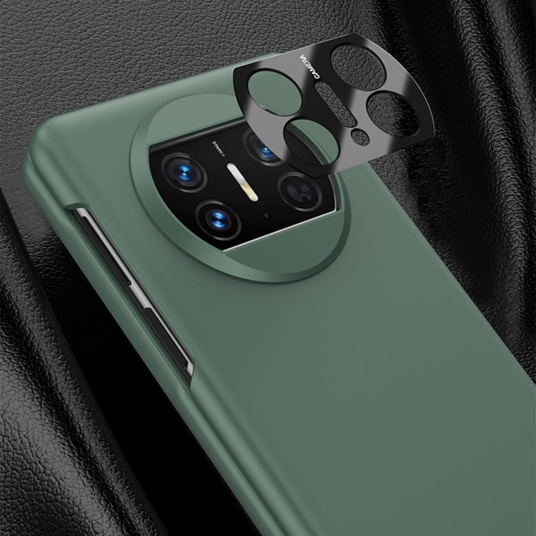 For Huawei Mate X3 GKK Peep-proof Integrated Ultra-thin Full Coverage Phone Flip Case(Green) - Huawei Cases by GKK | Online Shopping UK | buy2fix