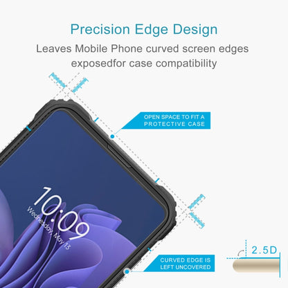 For Blackview BV5300 50pcs 0.26mm 9H 2.5D Tempered Glass Film - For Blackview by buy2fix | Online Shopping UK | buy2fix