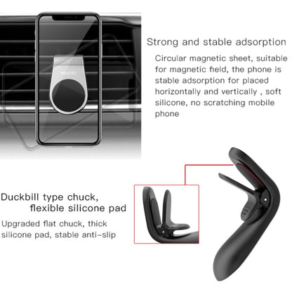 Yesido C64 Car Air Vent Strong Magnetic Phone Holder(Black) -  by Yesido | Online Shopping UK | buy2fix