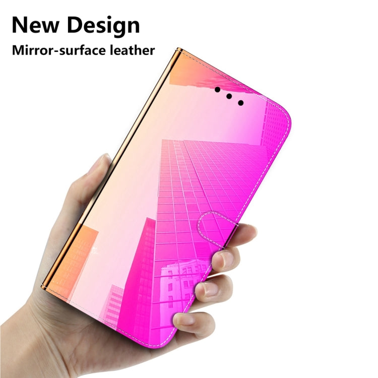 For Tecno Spark 10 Pro Imitated Mirror Surface Leather Phone Case(Gradient Color) - Tecno Cases by buy2fix | Online Shopping UK | buy2fix