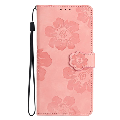 For Xiaomi 13 Pro Flower Embossing Pattern Leather Phone Case(Pink) - 13 Pro Cases by buy2fix | Online Shopping UK | buy2fix