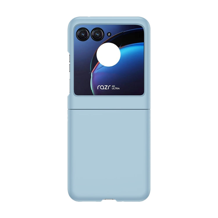 For Motorola Razr 40 Ultra / Moto Razr 2023 Skin Feel PC Phone Case(Sky Blue) - Motorola Cases by buy2fix | Online Shopping UK | buy2fix