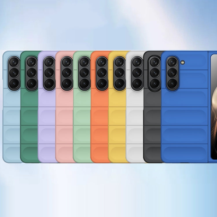 For Samsung Galaxy Z Fold5 Skin Feel Magic Shield Shockproof Phone Case(Black) - Galaxy Z Fold5 Cases by buy2fix | Online Shopping UK | buy2fix