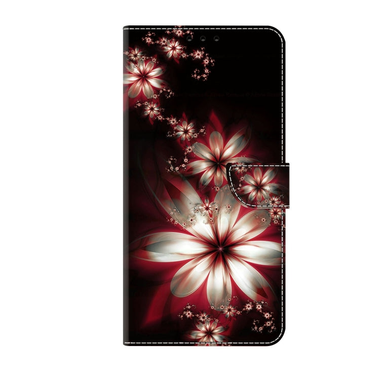 For Xiaomi Redmi 9 Crystal 3D Shockproof Protective Leather Phone Case(Fantastic Flower) - Xiaomi Cases by buy2fix | Online Shopping UK | buy2fix