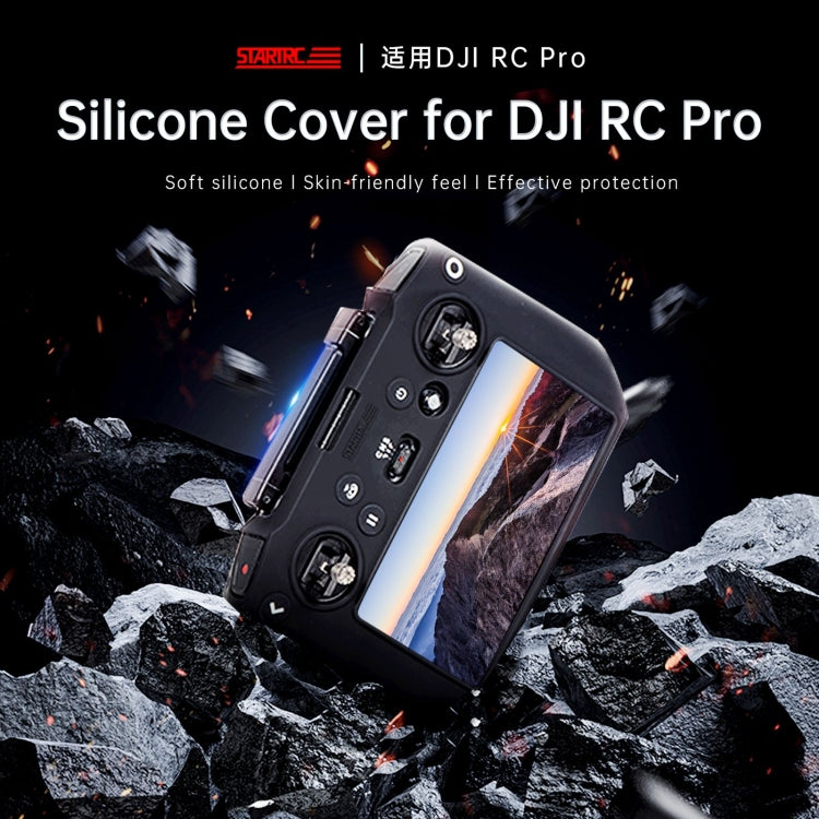 For DJI Mavic 3 /RC Pro with Screen STARTRC Silicone Protective Case(Black) - Others by STARTRC | Online Shopping UK | buy2fix