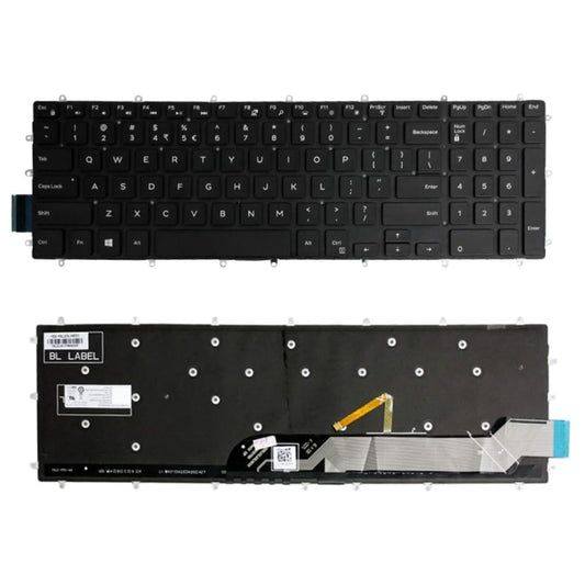 Backlight Laptop Keyboard For Dell G3 3579 3779 / G5 5587 / G7 7588(White Word) - Dell Spare Parts by buy2fix | Online Shopping UK | buy2fix