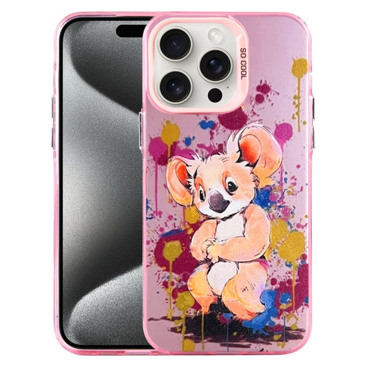 For iPhone 15 Pro Max Animal Pattern PC Phone Case(Koala) - iPhone 15 Pro Max Cases by buy2fix | Online Shopping UK | buy2fix