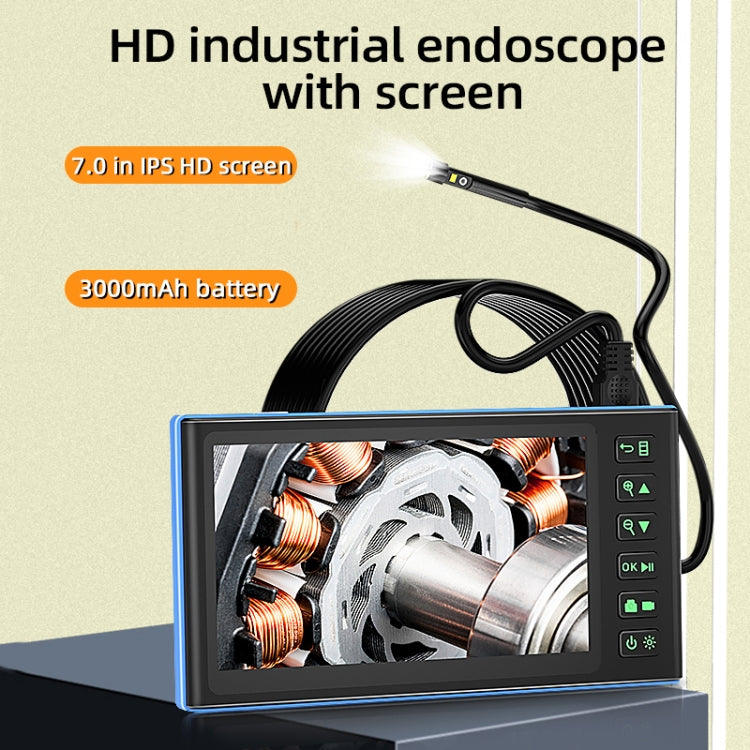 T23 8mm Single Lens 7 inch Screen Industrial Endoscope, Spec:3.5m Tube -  by buy2fix | Online Shopping UK | buy2fix