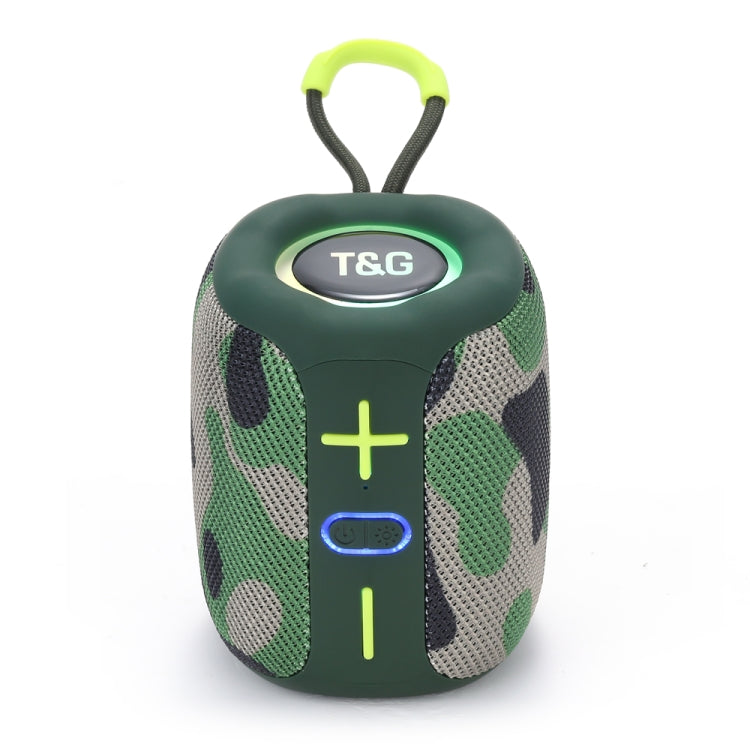 T&G TG-658 Outdoor USB High Power 8W Heavy Bass Wireless Bluetooth Speaker(Camouflage) - Mini Speaker by T&G | Online Shopping UK | buy2fix