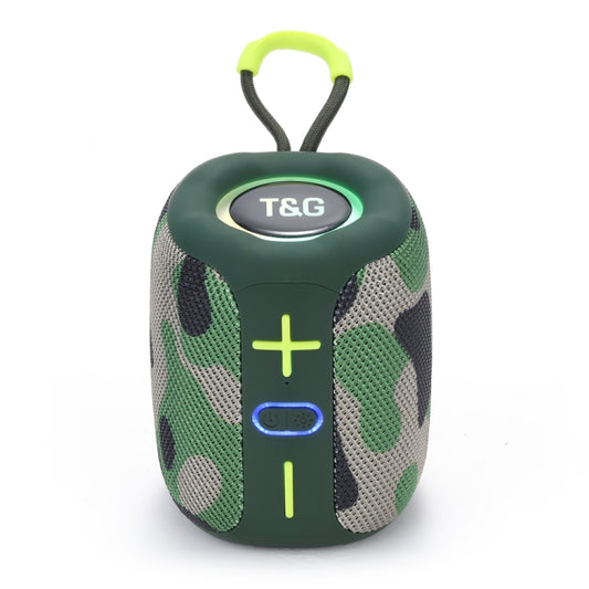 T&G TG-658 Outdoor USB High Power 8W Heavy Bass Wireless Bluetooth Speaker(Camouflage) - Mini Speaker by T&G | Online Shopping UK | buy2fix