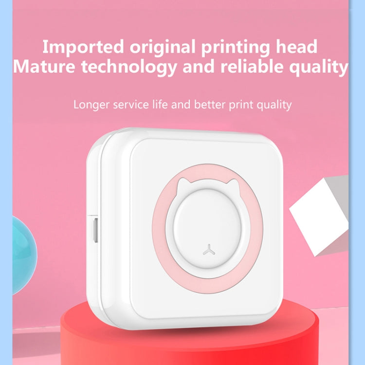 C15 Portable Multifunction Mini Printer Support OCR Text Scanning(Pink) - Printer by buy2fix | Online Shopping UK | buy2fix