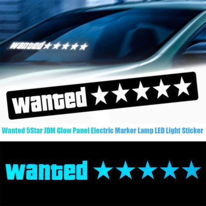 EL Luminous Car Stickers Cold Light Car Stickers Car Luminous Pattern Decoration(Driver Safe) - Decorative Sticker by buy2fix | Online Shopping UK | buy2fix