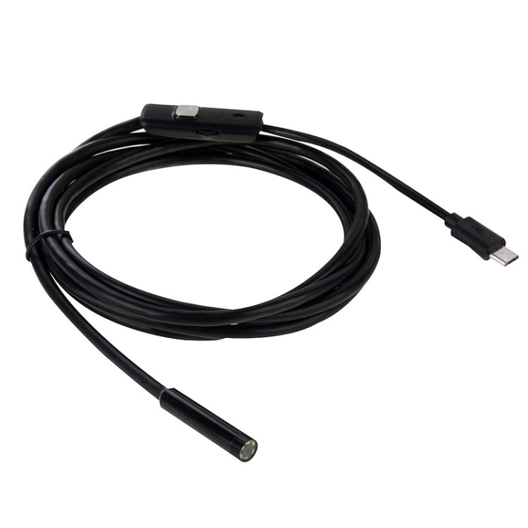 AN97 Waterproof Micro USB Endoscope Snake Tube Inspection Camera for Parts of OTG Function Android Mobile Phone, with 6 LEDs, Lens Diameter:7mm(Length: 10m) - Consumer Electronics by buy2fix | Online Shopping UK | buy2fix