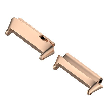 For Redmi Watch 3 Lite / Watch 3 Active 1 Pair Metal Watch Band Connector(Rose Gold) - For Xiaomi by buy2fix | Online Shopping UK | buy2fix