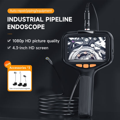 P200 8mm Front Lenses Detachable Industrial Pipeline Endoscope with 4.3 inch Screen, Spec:15m Tube -  by buy2fix | Online Shopping UK | buy2fix