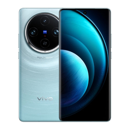 vivo X100 Pro, 12GB+256GB, Face ID / Fingerprint Identification, 6.78 inch Android 14 OriginOS 4 Dimensity 9300 Octa Core 3.25GHz, OTG, NFC, Network: 5G(Blue) - vivo by vivo | Online Shopping UK | buy2fix