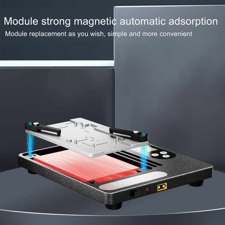 i2C T18 LCD Display PCB Motherboard Layered Desoldering Station For iPhone X-15 Pro Max, US Plug - Repair Platform by buy2fix | Online Shopping UK | buy2fix