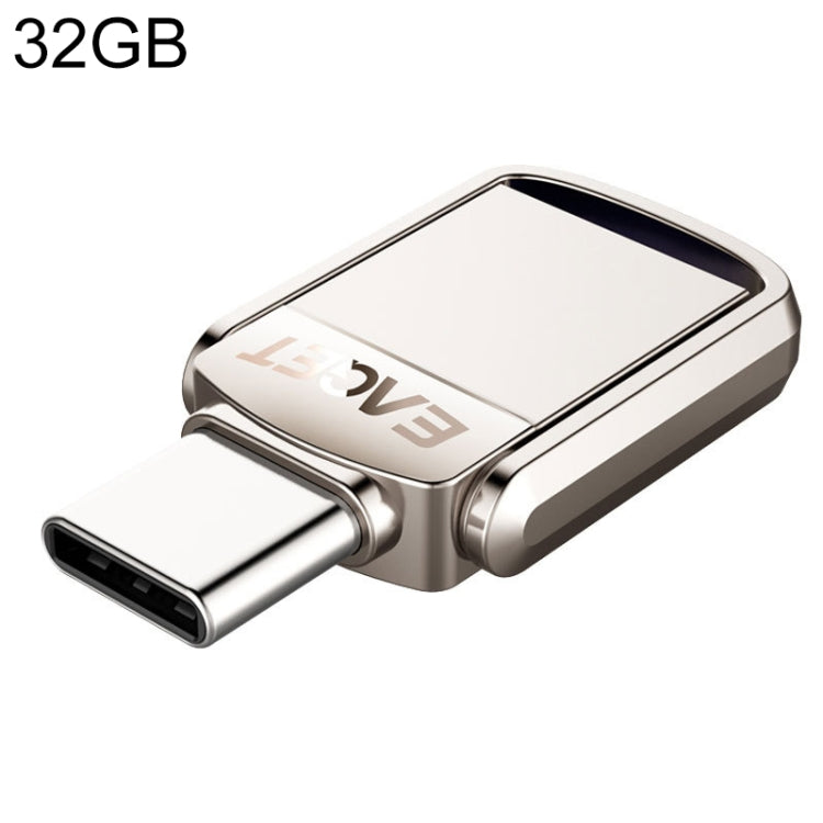 EAGET 32G USB 3.1 + USB-C Interface Metal Twister Flash U Disk, Standard - Computer & Networking by buy2fix | Online Shopping UK | buy2fix