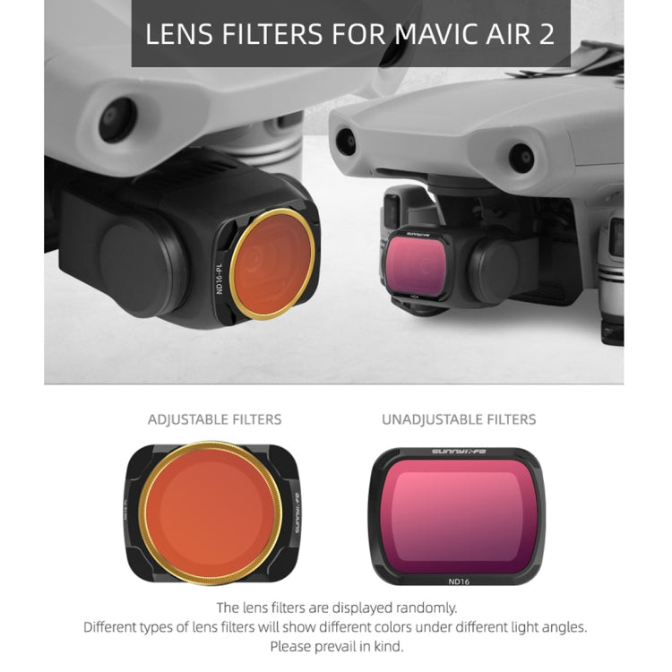 Sunnylife AIR2-FI9281 For DJI Mavic Air 2 ND4 Coating Film Lens Filter - DJI & GoPro Accessories by Sunnylife | Online Shopping UK | buy2fix