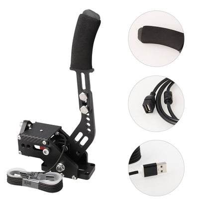 Universal USB Horizontal Drift Rally Racing Handbrake Lever Professional Gaming Peripherals for Racing Games G25/27/29 T500 - In Car by buy2fix | Online Shopping UK | buy2fix