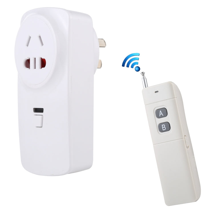 AK-DL220 220V Smart Wireless Remote Control Socket with Remote Control, Plug Type:AU Plug - Consumer Electronics by buy2fix | Online Shopping UK | buy2fix