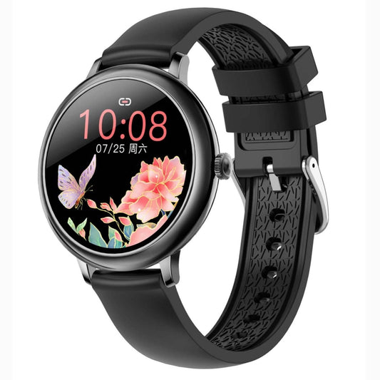 CF80 1.08 inch IPS Color Touch Screen Smart Watch, IP67 Waterproof, Support GPS / Heart Rate Monitor / Sleep Monitor / Blood Pressure Monitoring(Black) - Smart Wear by buy2fix | Online Shopping UK | buy2fix