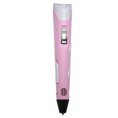 Hand-held 3D Printing Pen, AU Plug (Pink) - Consumer Electronics by buy2fix | Online Shopping UK | buy2fix