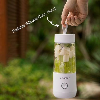 Vitamer USB Mini Portable Juicer Juice Blender Lemon Fruit Squeezers Reamers Bottle (Pink) - Home & Garden by buy2fix | Online Shopping UK | buy2fix