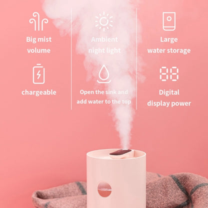 211 Mini Ultrasonic USB Air Humidifier Aroma Diffuser (Pink) - Home & Garden by buy2fix | Online Shopping UK | buy2fix