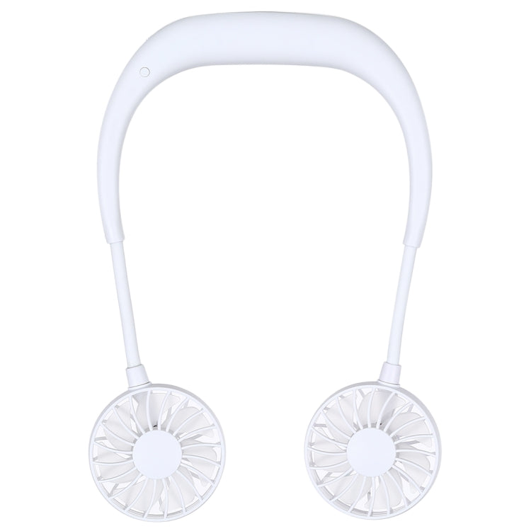 Multi-function Portable Adjustable Wearable Sport Fan(White) - Consumer Electronics by buy2fix | Online Shopping UK | buy2fix