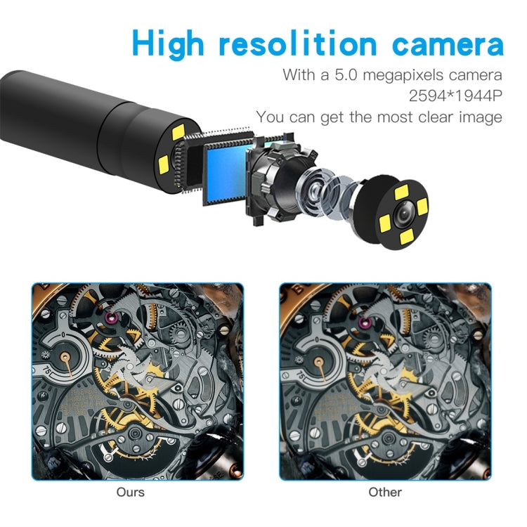 F230 IP68 Waterproof Autofocus WIFI Endoscope Inspection Camera, Length: 10m, Lens Diameter: 14mm - Consumer Electronics by buy2fix | Online Shopping UK | buy2fix