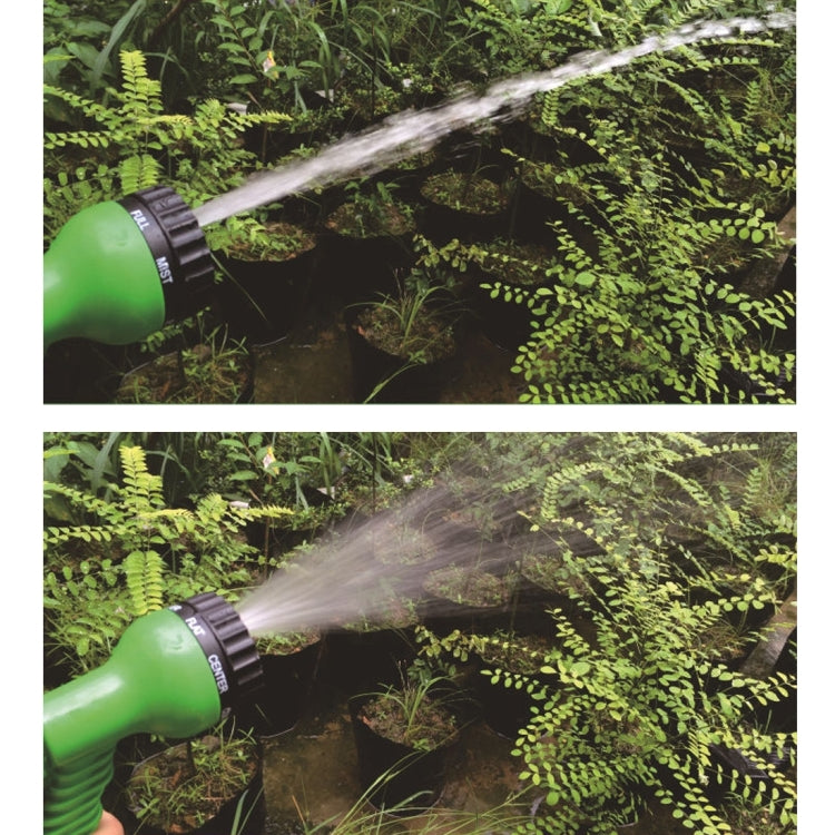 100FT Garden Watering 3 Times Telescopic Pipe Magic Flexible Garden Hose Expandable Watering Hose with Plastic Hoses Telescopic Pipe with Spray Gun, Random Color Delivery - Watering & Irrigation by buy2fix | Online Shopping UK | buy2fix