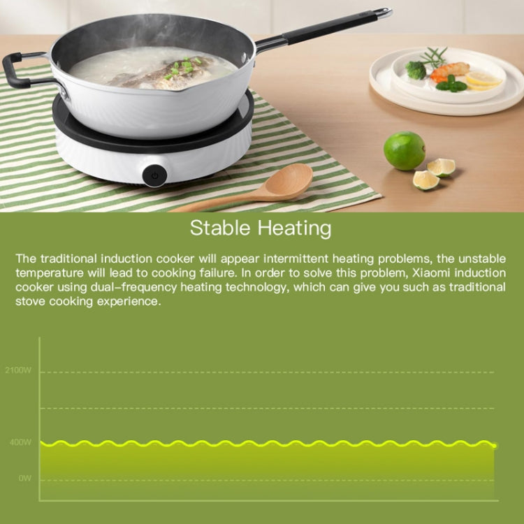 Original Xiaomi Mijia 2100W 9 Grades Youth Edition Smart Induction Cooker(Black White) - Home & Garden by Xiaomi | Online Shopping UK | buy2fix