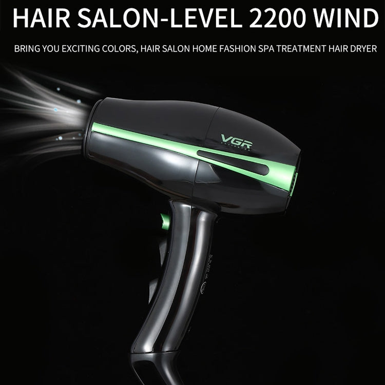 VGR V-406 2200W Negative Ion Hair Dryers with 6 Gear Adjustment, Plug Type: EU Plug - Home & Garden by VGR | Online Shopping UK | buy2fix