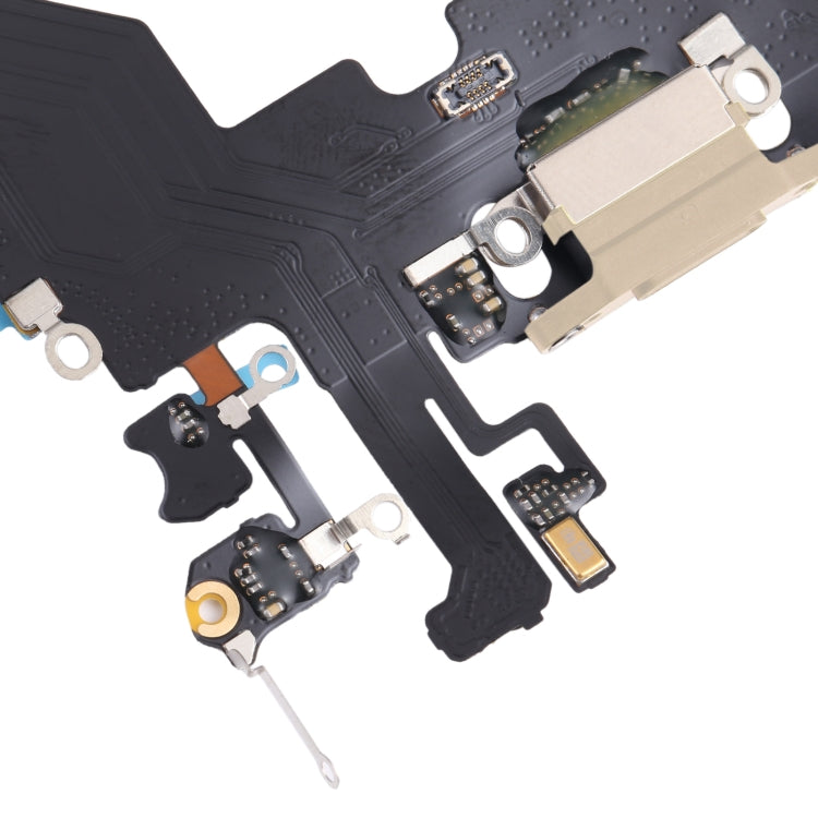 For iPhone 14 Pro Charging Port Flex Cable (Gold) -  by buy2fix | Online Shopping UK | buy2fix