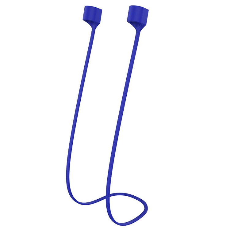 Wireless Bluetooth Headset Anti-lost Rope Magnetic Silicone Lanyard for Apple AirPods 1 / 2(Blue) - Apple Accessories by buy2fix | Online Shopping UK | buy2fix