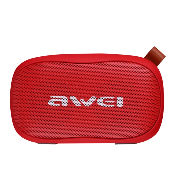 awei Y900 Mini Portable Wireless Bluetooth Speaker Noise Reduction Mic, Support TF Card / AUX(Red) - Mini Speaker by awei | Online Shopping UK | buy2fix