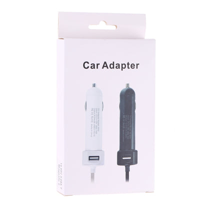45W 5.1V 2.1A USB Interface Car Charger with 14.5V 3.1A L MagSafe Interface Data Cable(White) - In Car by buy2fix | Online Shopping UK | buy2fix