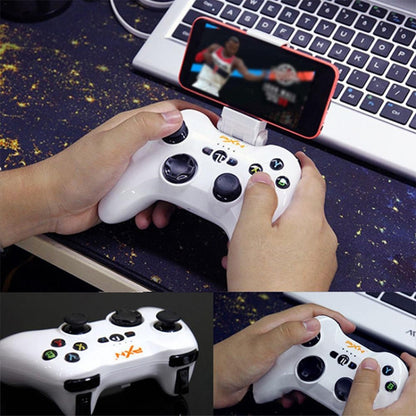 PXN PXN-6603 MFI Mobile Phone Wireless Bluetooth Game Handle Controller, Compatible with iOS System(White) - Controller Gamepad by PXN | Online Shopping UK | buy2fix