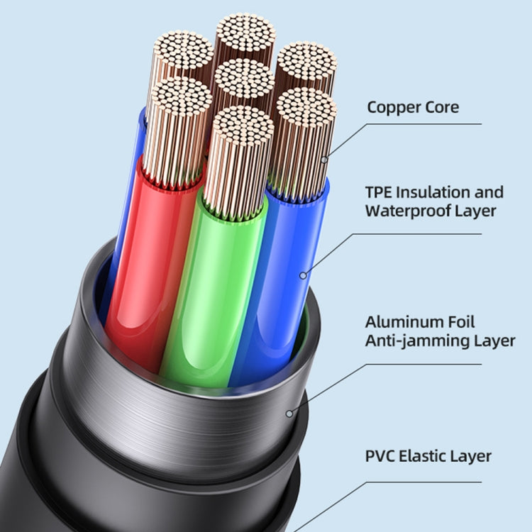 USAMS US-SJ596 Jelly Series USB to Type-C Two-Color Data Cable, Cable Length: 1m(White) -  by USAMS | Online Shopping UK | buy2fix